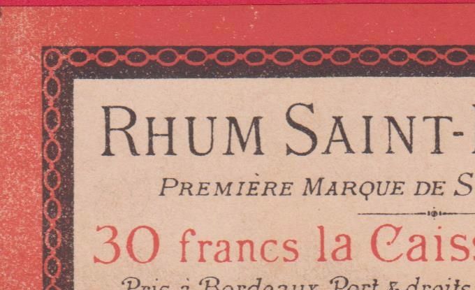 RHUM ST. HERMANN - GOIREAU GRAVEUR - 