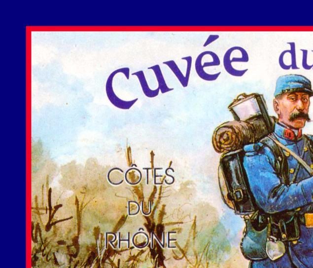 Cuvée Anniversaire - 1918 - 1988 - Côtes du Rhône - Cave la Romaine