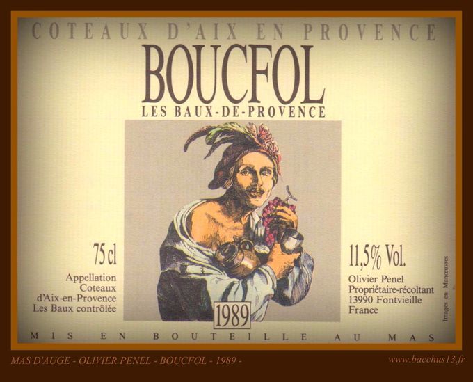 Boucfol -Les Baux - de Provence - PENEL - Cette propriété n'existe plus depuis quelques années ...