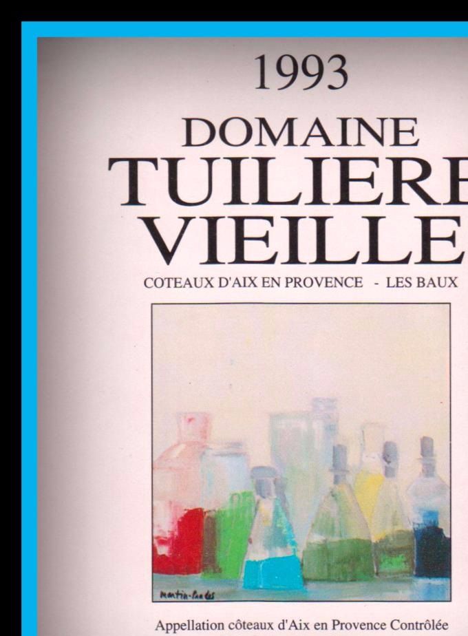 Dom. Tuilière Vieille - 1993 -Henri Milan -