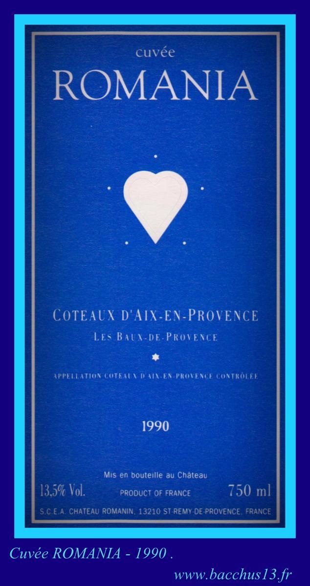 Ch. Romanin - 1990 - Cuvée Romania -