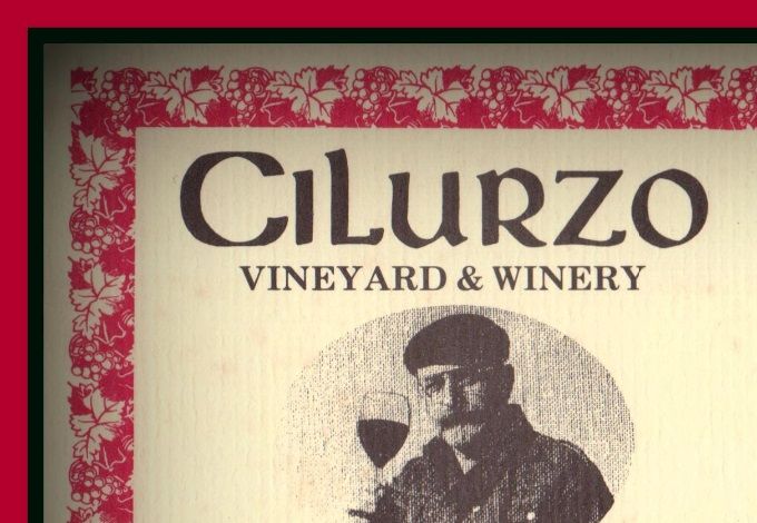ORIGINALE cette étiquette Californienne qui nous présente ici un Gamay Beaujolais de chez CILURZO VINEYARD...