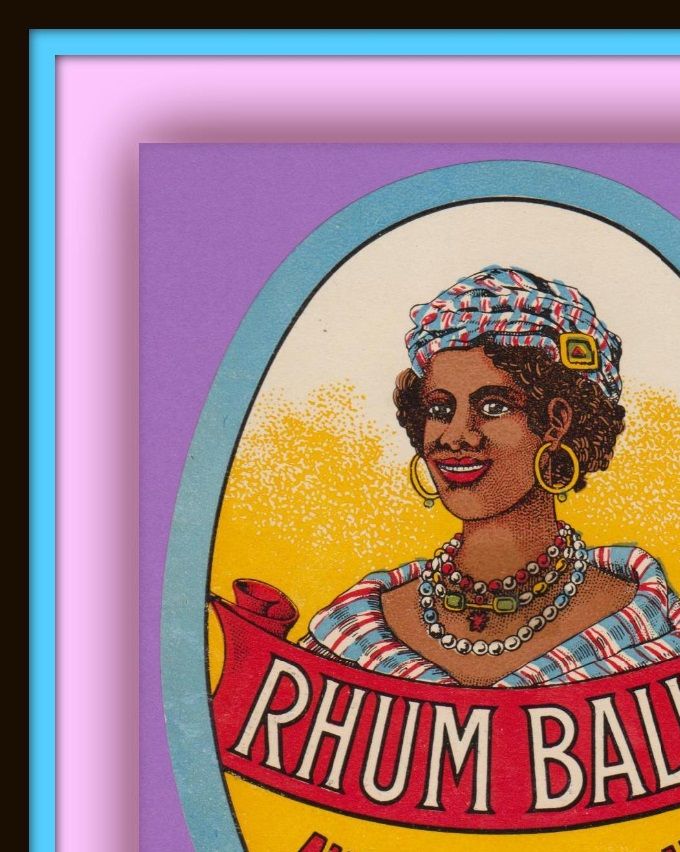 RHUM BALKA - AUTHENTIQUE PUR - Y.LE PAGE - BREST - 