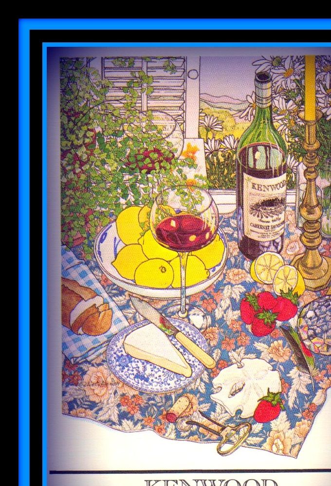 Kenwood Vineyards - Sonoma County - Cabernet - Sauvignon - 1976 - Artist Series - 