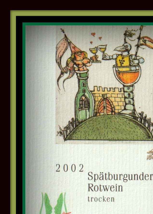 Spatburgunder - Rotwein - 2002 - Weingut R. et E. SCHMITT - Pfalz - 